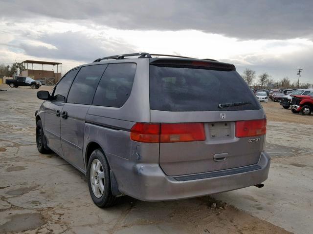 2HKRL1859XH531702 - 1999 HONDA ODYSSEY LX GRAY photo 3