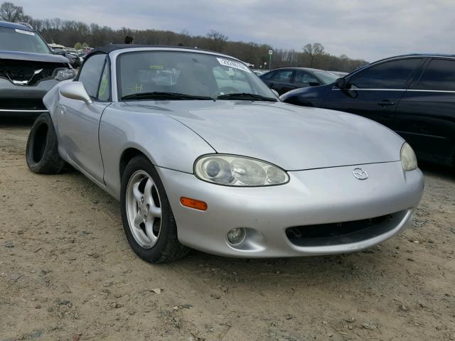 JM1NB353310201445 - 2001 MAZDA MX-5 MIATA SILVER photo 1