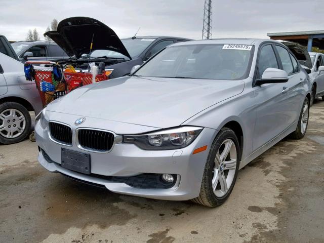 WBA3D5C56EKX98440 - 2014 BMW 328 D SILVER photo 2