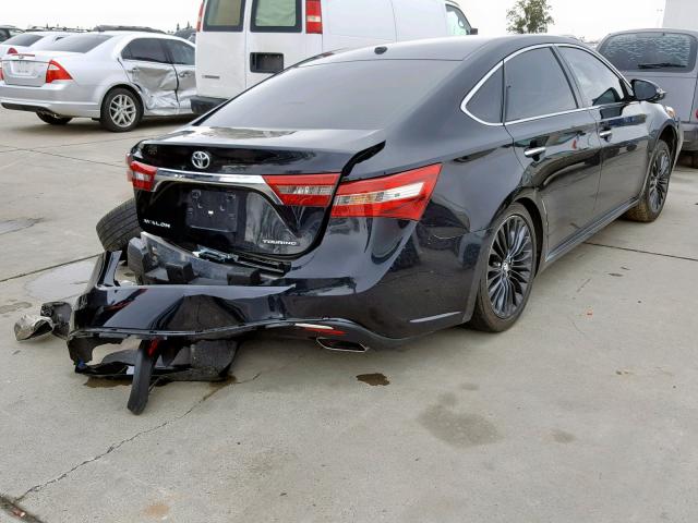 4T1BK1EB0GU225486 - 2016 TOYOTA AVALON XLE BLACK photo 4