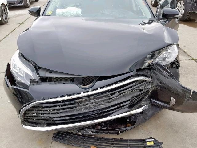 4T1BK1EB0GU225486 - 2016 TOYOTA AVALON XLE BLACK photo 7