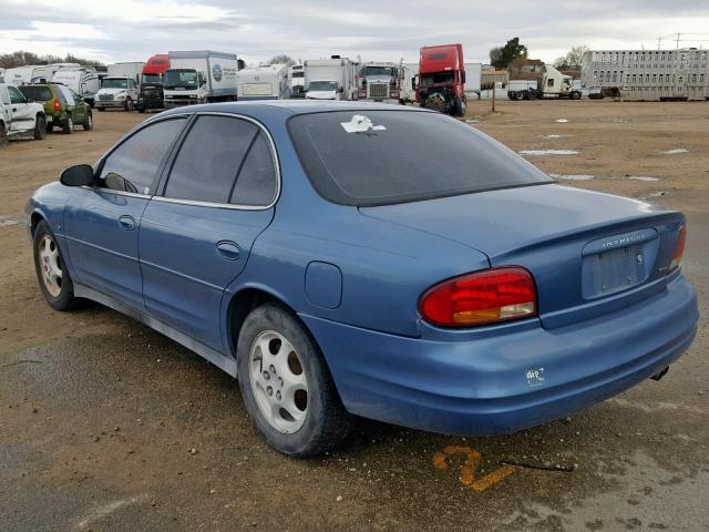 1G3WS52K0XF341132 - 1999 OLDSMOBILE INTRIGUE G BLUE photo 3