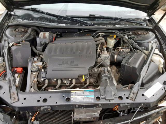 2G2WC58C161192902 - 2006 PONTIAC GRAND PRIX BLACK photo 7