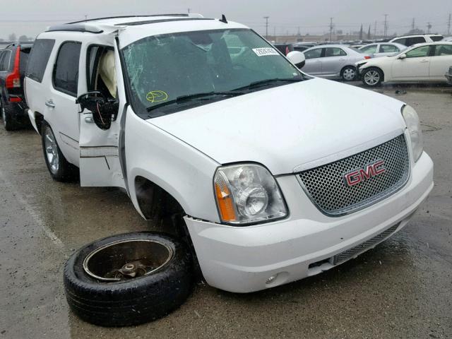 1GKEC63858J162752 - 2008 GMC YUKON DENA WHITE photo 1