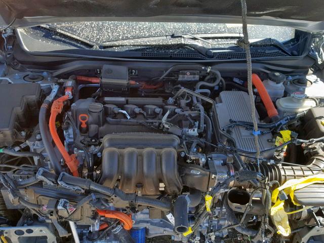 19XZE4F95KE008255 - 2019 HONDA INSIGHT TO SILVER photo 7