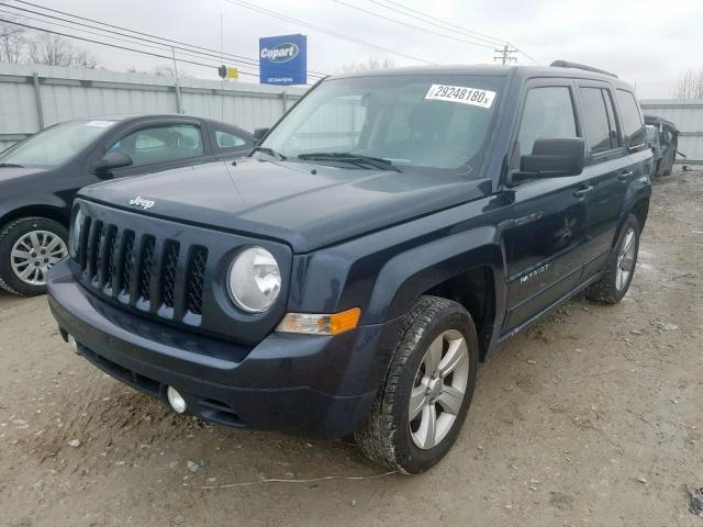 1C4NJRFB0ED661057 - 2014 JEEP PATRIOT LATITUDE  photo 2