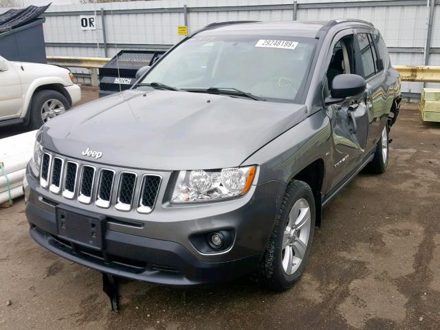 1J4NT1FA9BD264469 - 2011 JEEP COMPASS SP Сұр фото 2