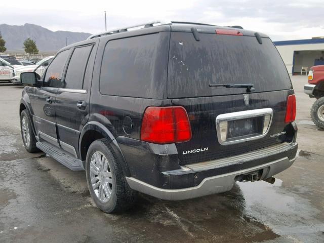 5LMFU27R23LJ10557 - 2003 LINCOLN NAVIGATOR BLACK photo 3