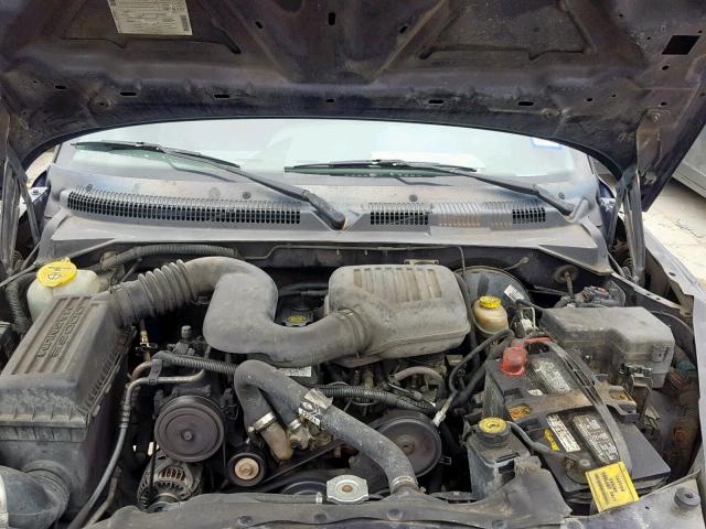 1B7FL22P4WS597089 - 1998 DODGE DAKOTA BLUE photo 7