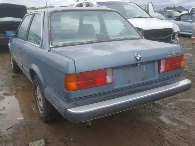 WBAAB5404H9805140 - 1987 BMW 325 BASE BLUE photo 3