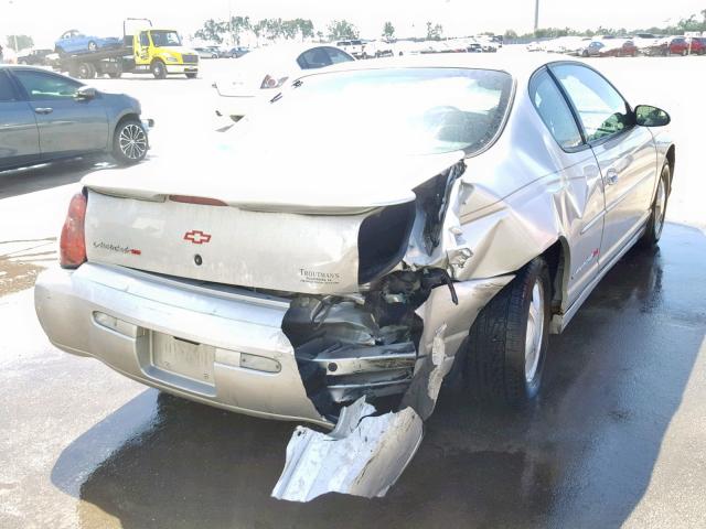 2G1WX15K019118944 - 2001 CHEVROLET MONTE CARL SILVER photo 4