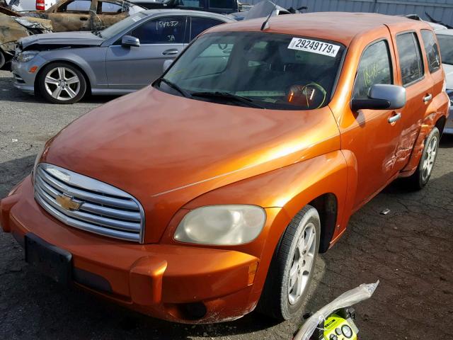 3GNDA23D36S581916 - 2006 CHEVROLET HHR LT ORANGE photo 2