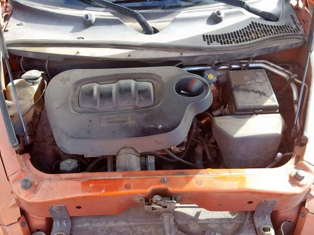 3GNDA23D36S581916 - 2006 CHEVROLET HHR LT ORANGE photo 7