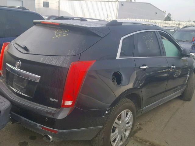 3GYFNAE30CS516077 - 2012 CADILLAC SRX LUXURY BLACK photo 4