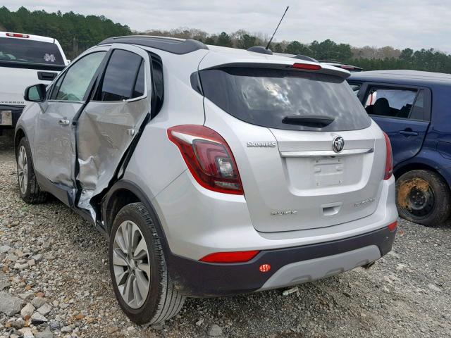 KL4CJASB9HB015234 - 2017 BUICK ENCORE PRE SILVER photo 3