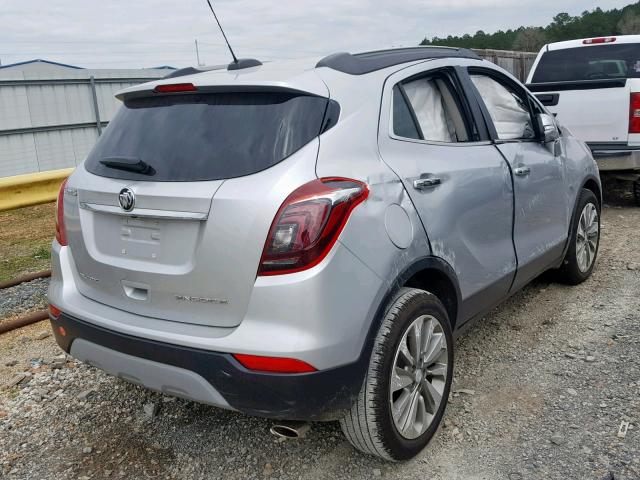 KL4CJASB9HB015234 - 2017 BUICK ENCORE PRE SILVER photo 4