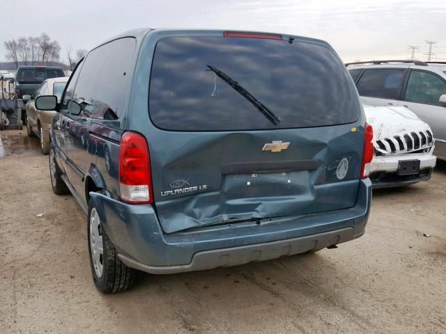 1GNDU23L16D134628 - 2006 CHEVROLET UPLANDER L Mavi foto 3