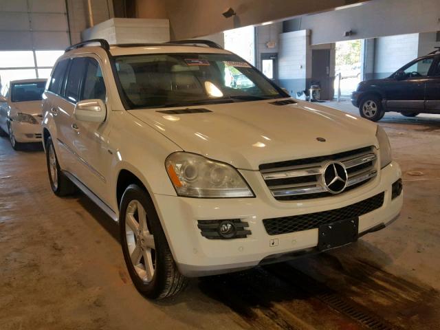 4JGBF25E59A468980 - 2009 MERCEDES-BENZ GL WHITE photo 1