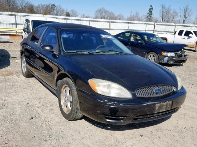 1FAFP55214A210500 - 2004 FORD TAURUS SES BLACK photo 1