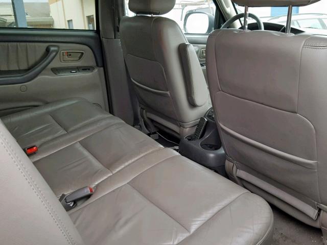 5TDBT48A13S161785 - 2003 TOYOTA SEQUOIA LI BLACK photo 6