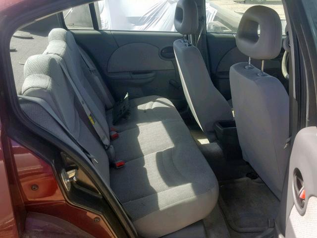 1G8AG52F73Z180568 - 2003 SATURN ION LEVEL MAROON photo 6