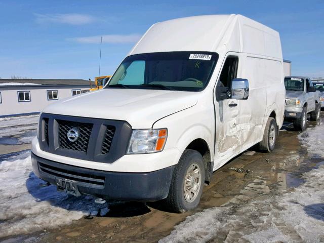 1N6AF0LX1FN806949 - 2015 NISSAN NV 2500 WHITE photo 2