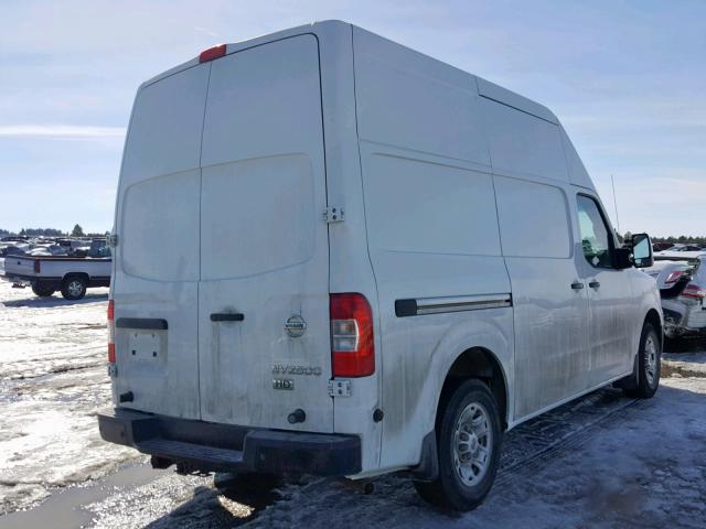 1N6AF0LX1FN806949 - 2015 NISSAN NV 2500 WHITE photo 4