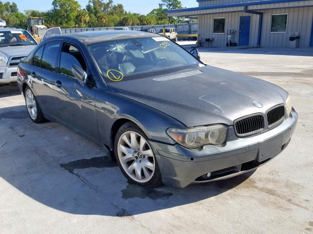 WBAGL63594DP73996 - 2004 BMW 745 I GRAY photo 1