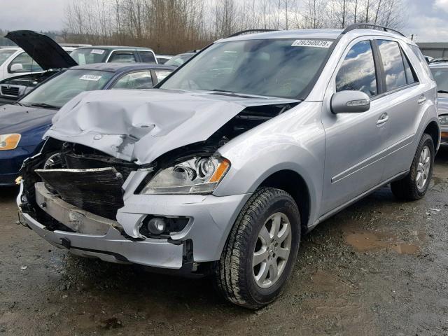 4JGBB22E97A207526 - 2007 MERCEDES-BENZ ML 320 CDI SILVER photo 2