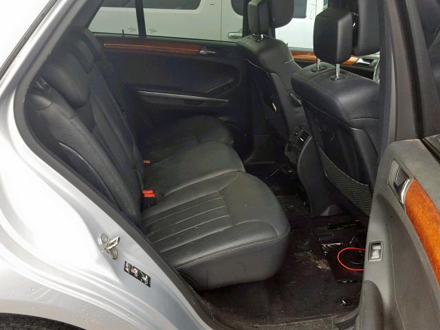 4JGBB22E97A207526 - 2007 MERCEDES-BENZ ML 320 CDI SILVER photo 6