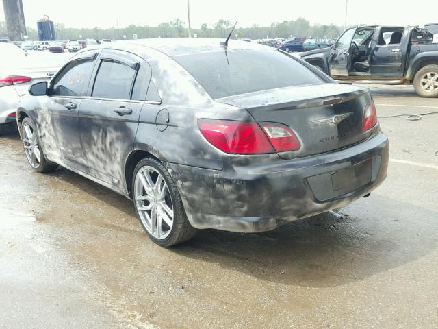 1C3LC46B99N500232 - 2009 CHRYSLER SEBRING LX BLACK photo 3