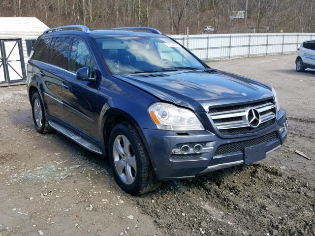 4JGBF7BE8BA738596 - 2011 MERCEDES-BENZ GL 450 4MA GRAY photo 1