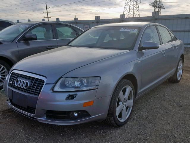 WAUDH74F48N081579 - 2008 AUDI A6 3.2 QUA GRAY photo 2