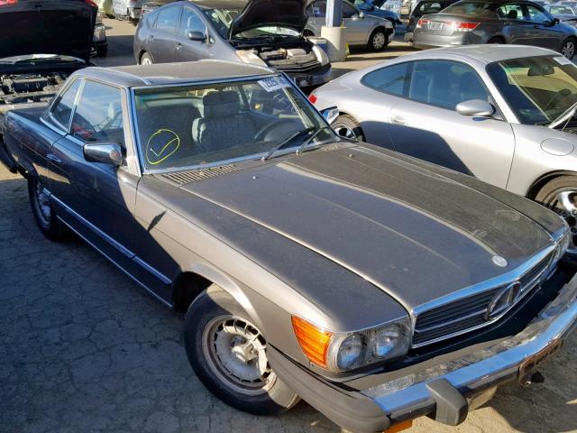 WDBBA45A8BB007847 - 1981 MERCEDES-BENZ 380 SL GRAY photo 1