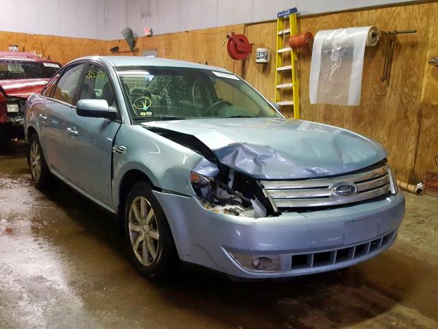 1FAHP24W49G122282 - 2009 FORD TAURUS SEL BLUE photo 1