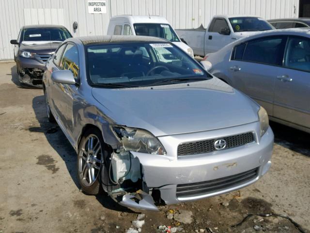 JTKDE177370212888 - 2007 TOYOTA SCION TC SILVER photo 1