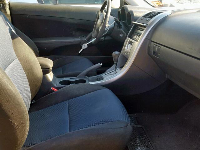 JTKDE177370212888 - 2007 TOYOTA SCION TC SILVER photo 5