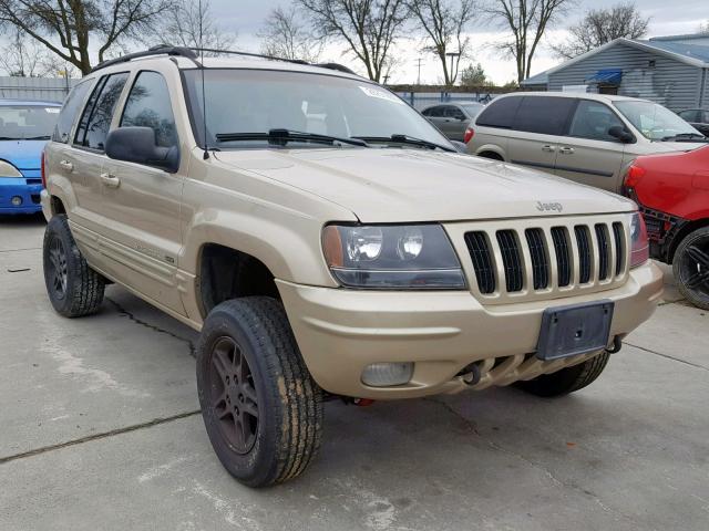 1J4GW58N7YC167762 - 2000 JEEP GRAND CHER BROWN photo 1