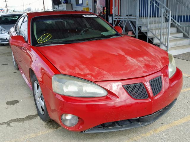 2G2WP552271138994 - 2007 PONTIAC GRAND PRIX RED photo 1