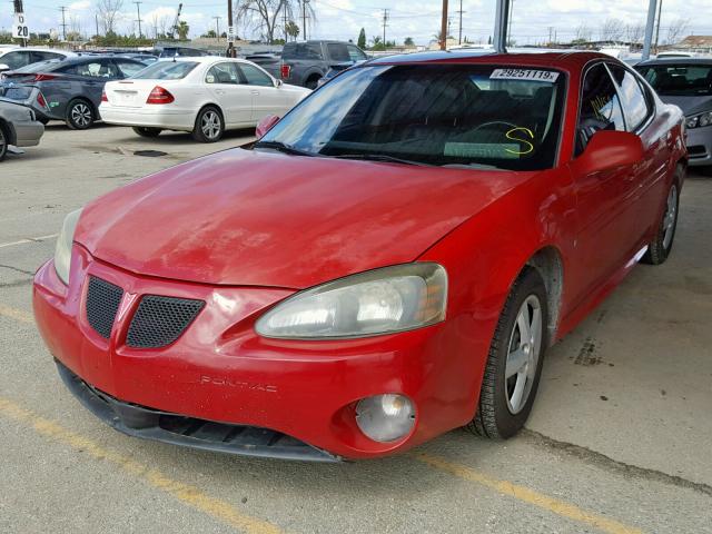 2G2WP552271138994 - 2007 PONTIAC GRAND PRIX RED photo 2