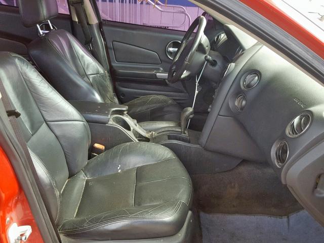 2G2WP552271138994 - 2007 PONTIAC GRAND PRIX RED photo 5