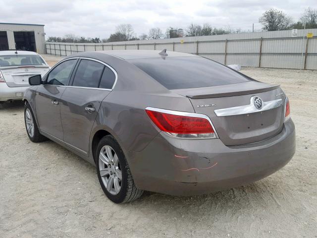 1G4GC5EC5BF396850 - 2011 BUICK LACROSSE C GRAY photo 3