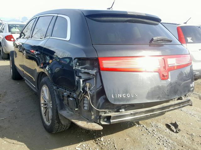 2LMHJ5ATXEBL51252 - 2014 LINCOLN MKT BLACK photo 3