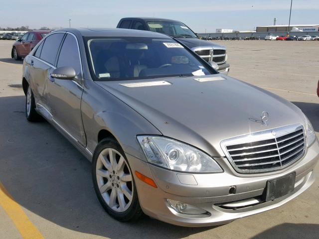 WDDNG71X57A084901 - 2007 MERCEDES-BENZ S 550 SILVER photo 1