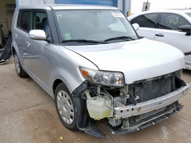 JTLKE50E591082709 - 2009 TOYOTA SCION XB SILVER photo 1