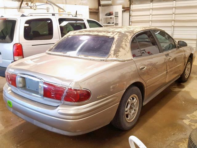 1G4HR54K9YU145359 - 2000 BUICK LESABRE LI GOLD photo 4