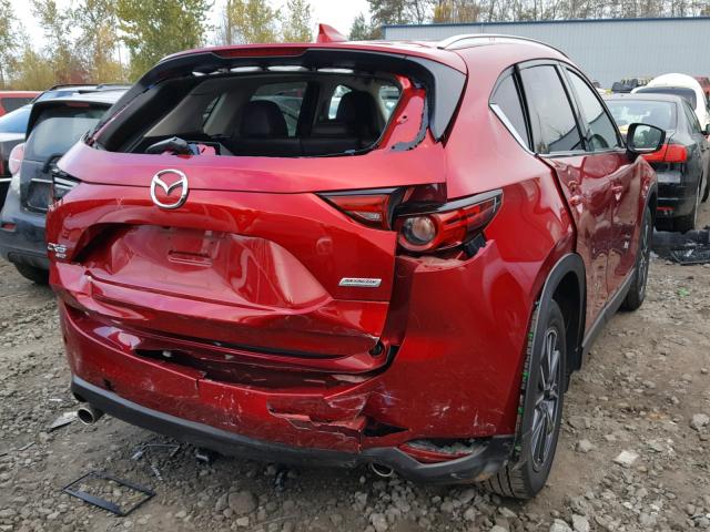 JM3KFBDL3H0181539 - 2017 MAZDA CX-5 GRAND RED photo 4