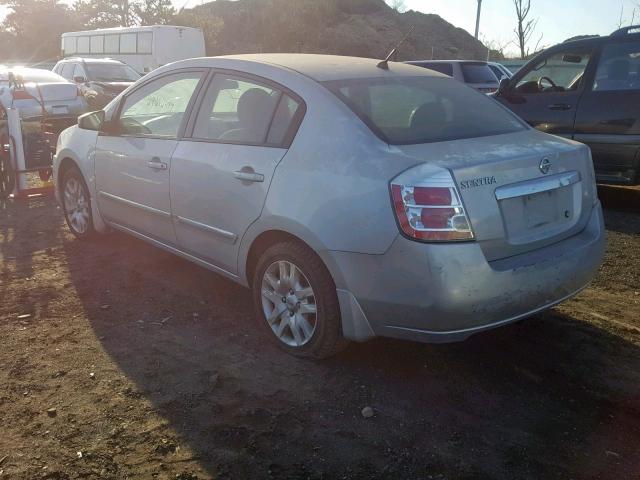 3N1AB6AP8AL639666 - 2010 NISSAN SENTRA 2.0 SILVER photo 3