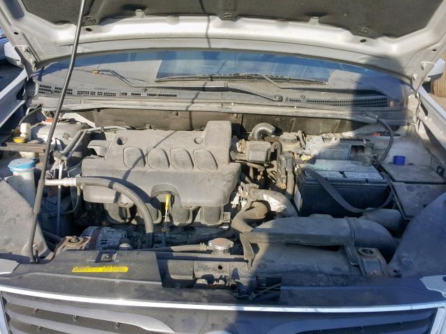 3N1AB6AP8AL639666 - 2010 NISSAN SENTRA 2.0 SILVER photo 7