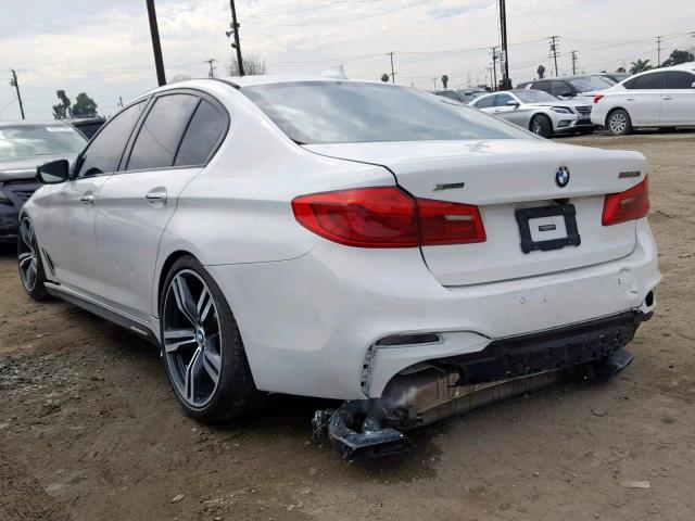 WBAJB9C52JB036723 - 2018 BMW M550XI WHITE photo 3